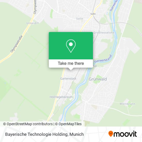 Bayerische Technologie Holding map