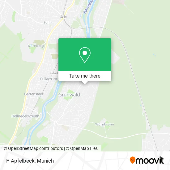 Карта F. Apfelbeck