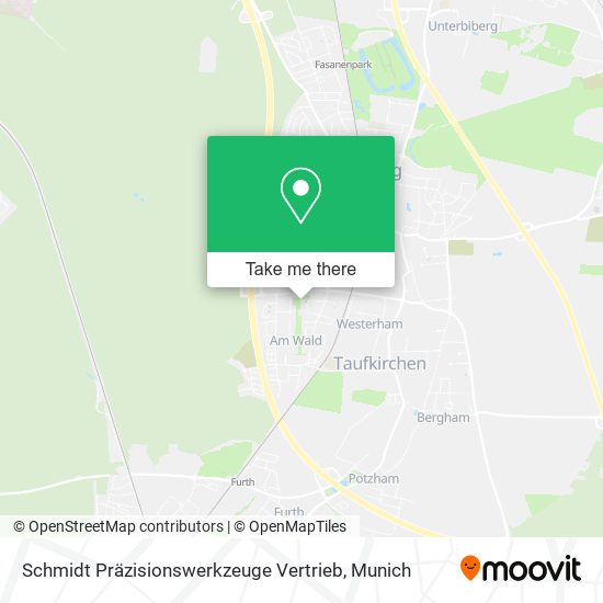 Schmidt Präzisionswerkzeuge Vertrieb map