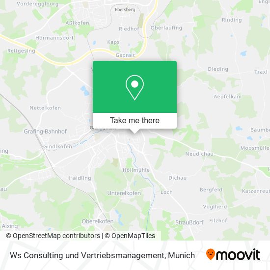 Ws Consulting und Vertriebsmanagement map