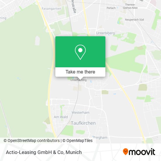 Actio-Leasing GmbH & Co map