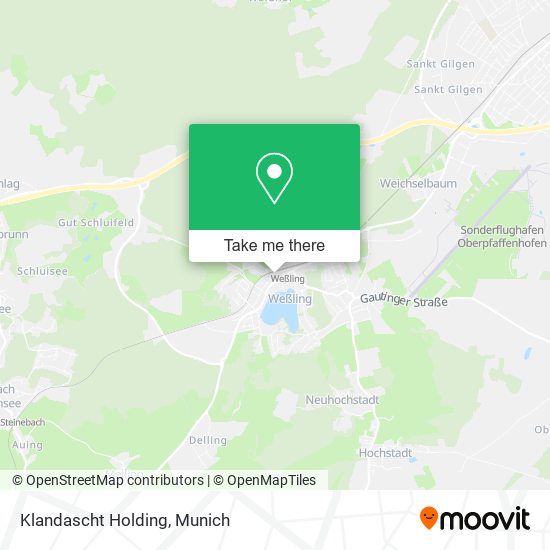 Klandascht Holding map