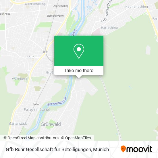 Gfb Ruhr Gesellschaft für Beteiligungen map