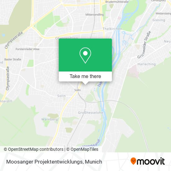 Карта Moosanger Projektentwicklungs