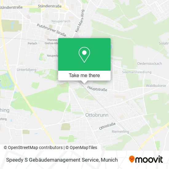 Карта Speedy S Gebäudemanagement Service