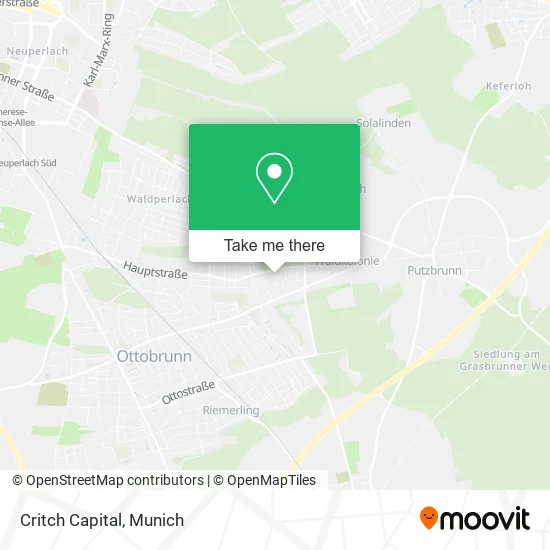 Карта Critch Capital