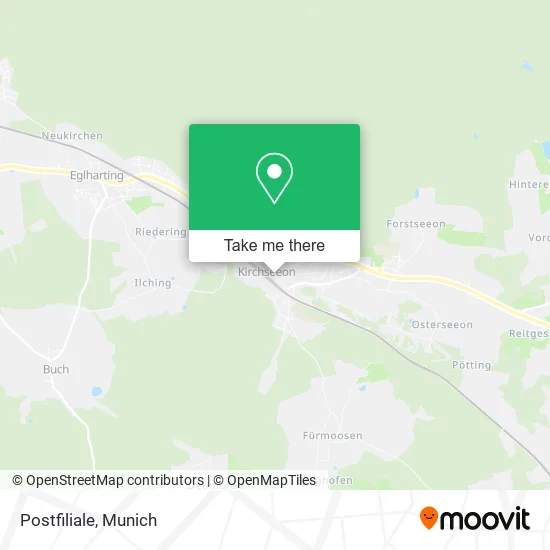 Карта Postfiliale