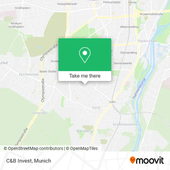 Карта C&B Invest