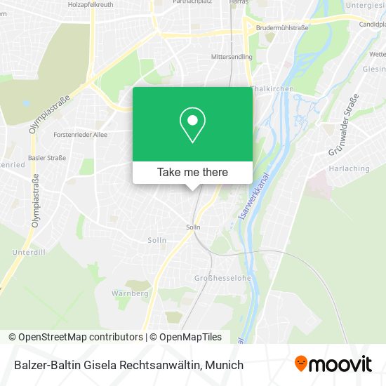 Balzer-Baltin Gisela Rechtsanwältin map