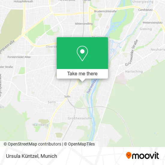 Карта Ursula Küntzel