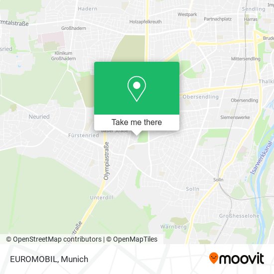 EUROMOBIL map