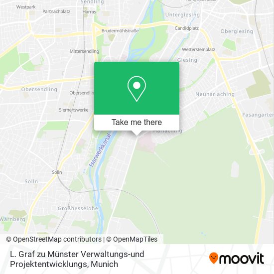 Карта L. Graf zu Münster Verwaltungs-und Projektentwicklungs