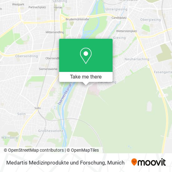 Medartis Medizinprodukte und Forschung map