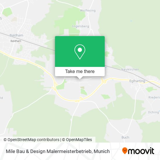 Mile Bau & Design Malermeisterbetrieb map