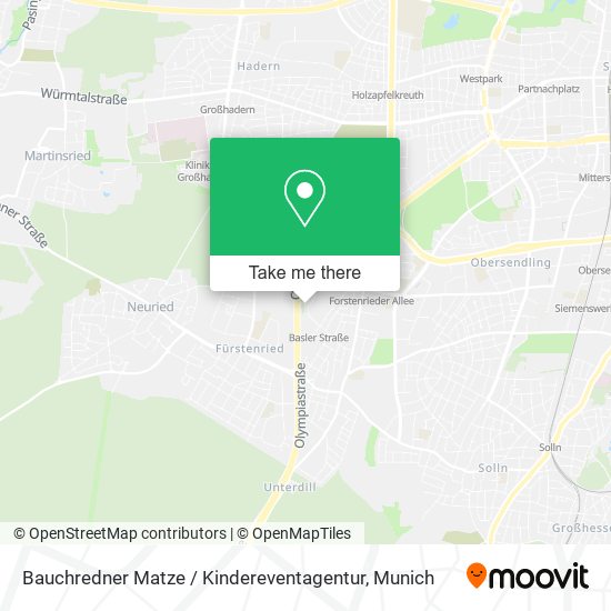 Карта Bauchredner Matze / Kindereventagentur
