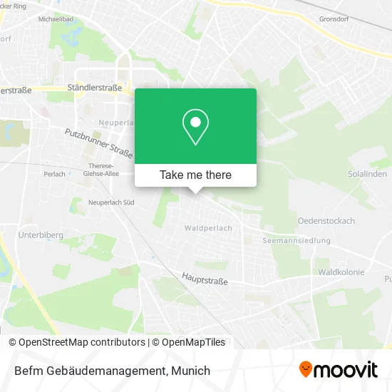 Карта Befm Gebäudemanagement