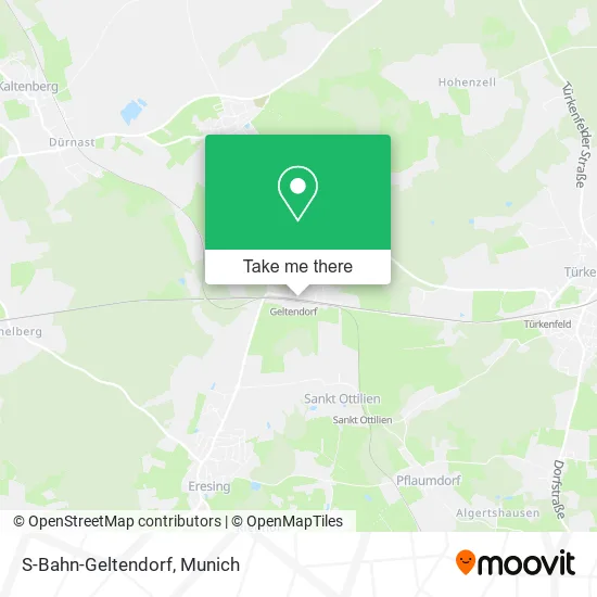 Карта S-Bahn-Geltendorf