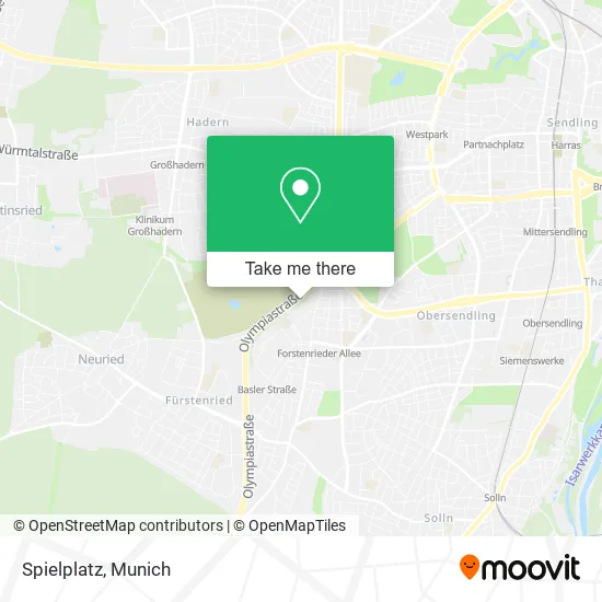 Карта Spielplatz