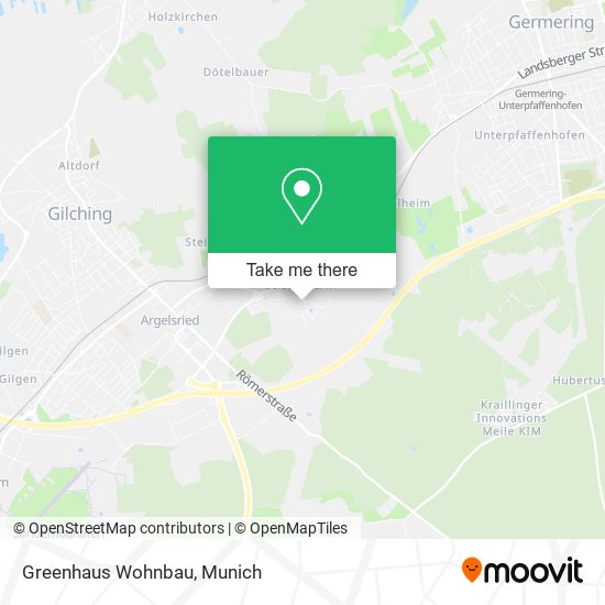 Greenhaus Wohnbau map