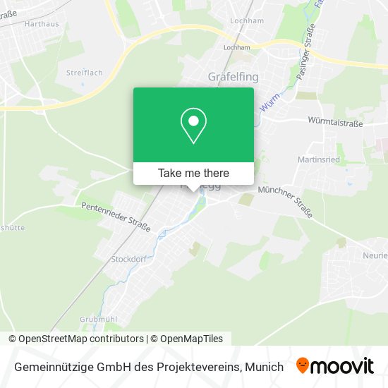 Gemeinnützige GmbH des Projektevereins map