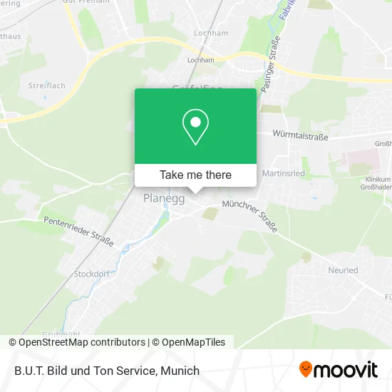 Карта B.U.T. Bild und Ton Service