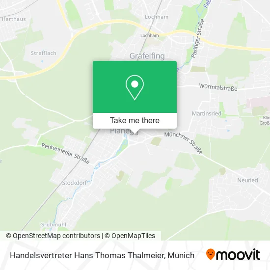 Карта Handelsvertreter Hans Thomas Thalmeier