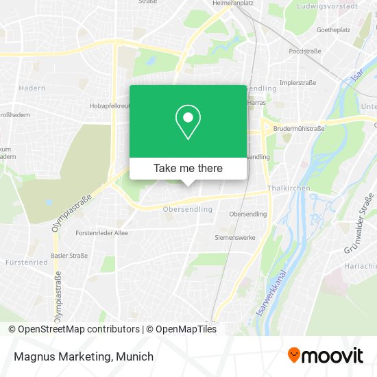 Magnus Marketing map