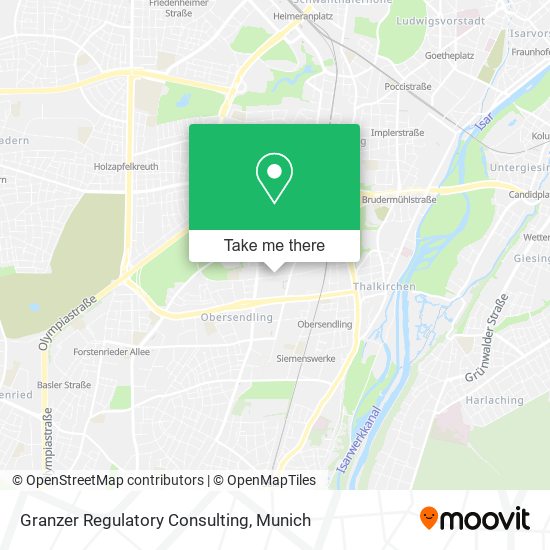 Granzer Regulatory Consulting map