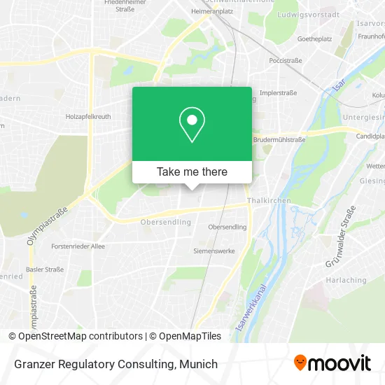 Карта Granzer Regulatory Consulting