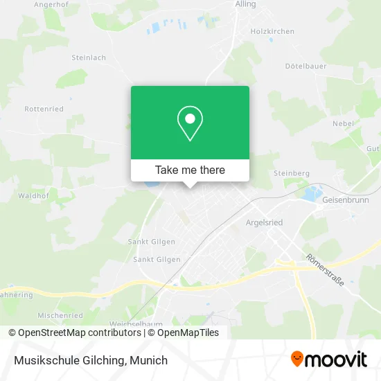 Карта Musikschule Gilching