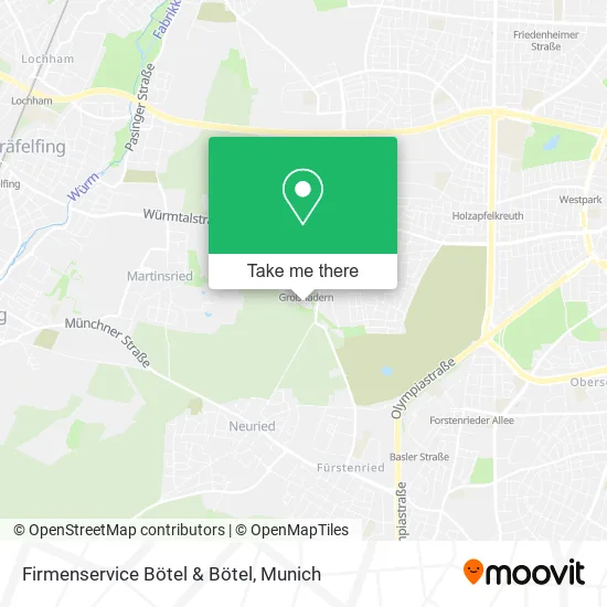 Карта Firmenservice Bötel & Bötel