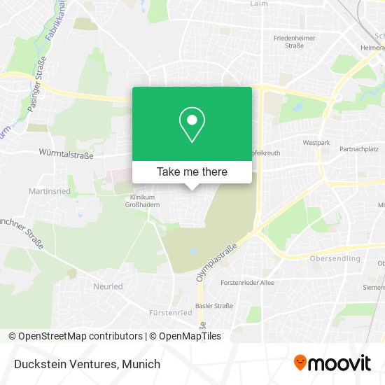 Duckstein Ventures map