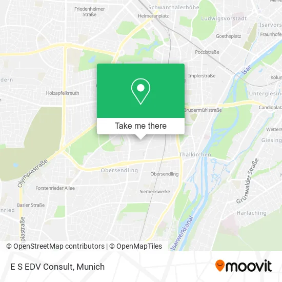 Карта E S EDV Consult