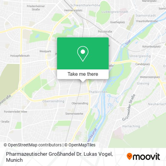 Pharmazeutischer Großhandel Dr. Lukas Vogel map