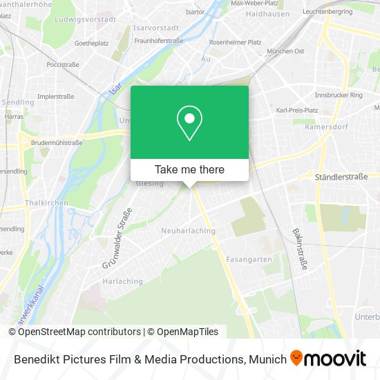 Benedikt Pictures Film & Media Productions map