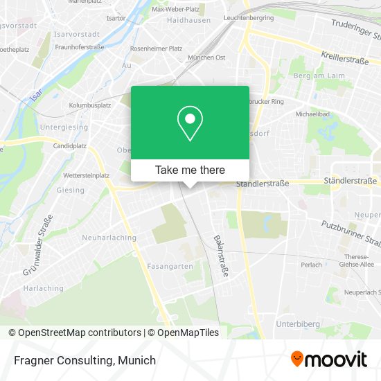 Fragner Consulting map