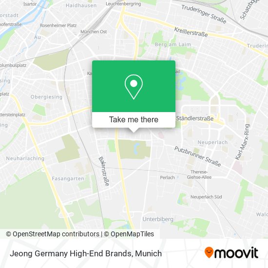 Jeong Germany High-End Brands map