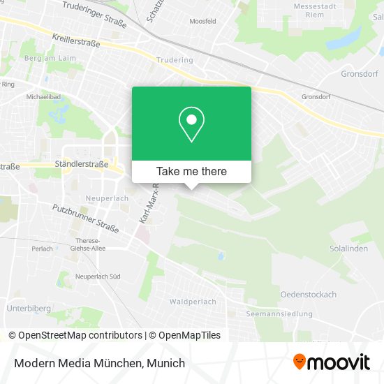 Modern Media München map