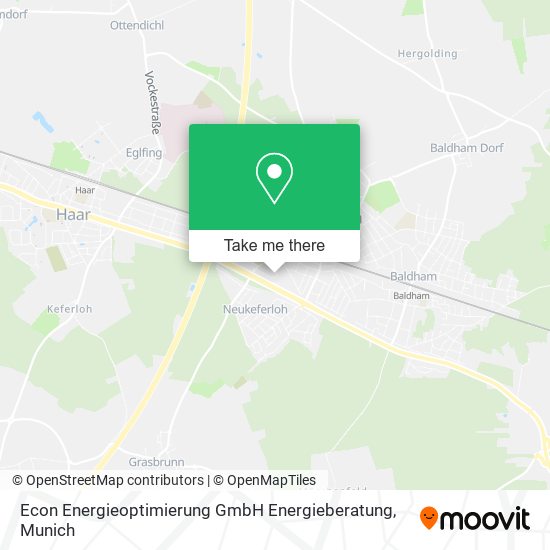 Econ Energieoptimierung GmbH Energieberatung map