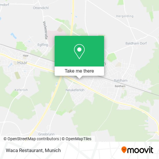 Waca Restaurant map