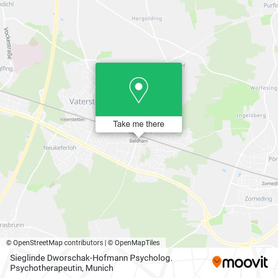 Sieglinde Dworschak-Hofmann Psycholog. Psychotherapeutin map