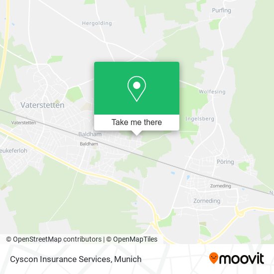 Cyscon Insurance Services map