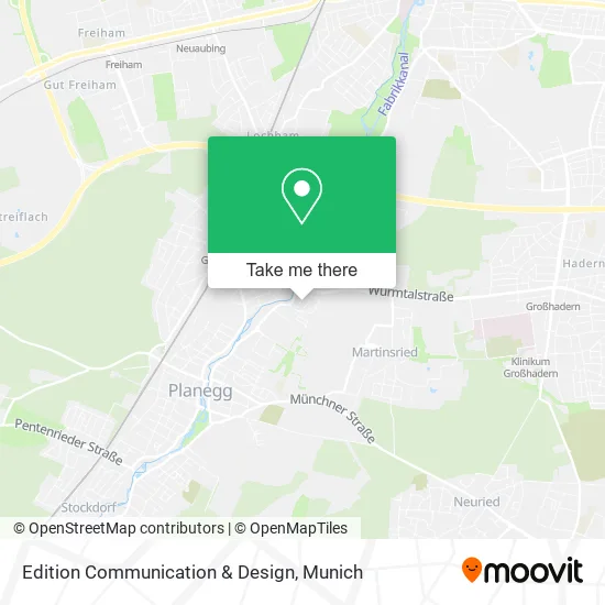 Edition Communication & Design map