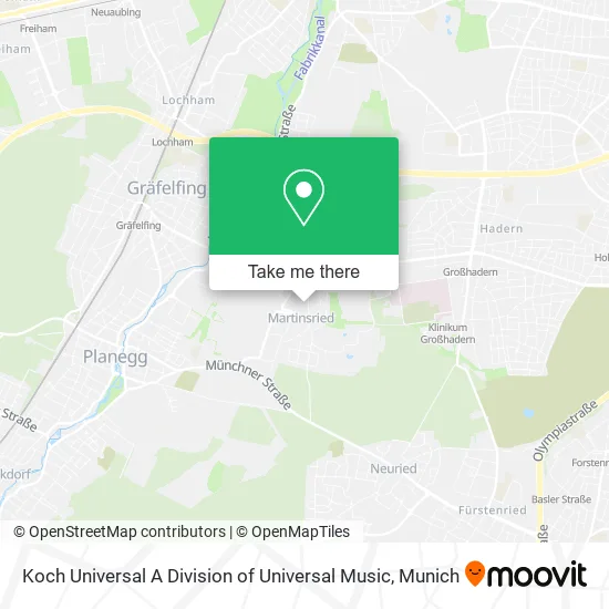 Карта Koch Universal A Division of Universal Music