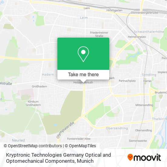 Kryptronic Technologies Germany Optical and Optomechanical Components map