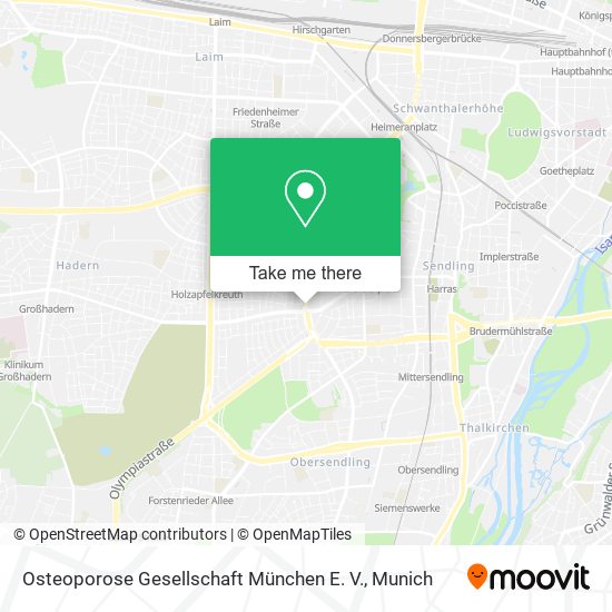 Osteoporose Gesellschaft München E. V. map