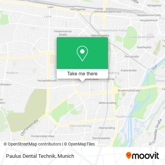 Paulus Dental Technik map