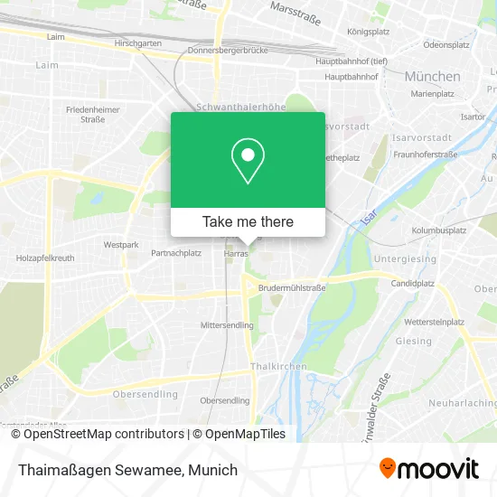 Карта Thaimaßagen Sewamee