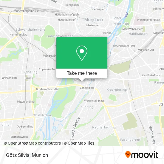 Карта Götz Silvia