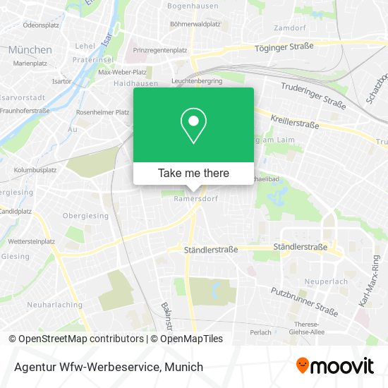 Agentur Wfw-Werbeservice map